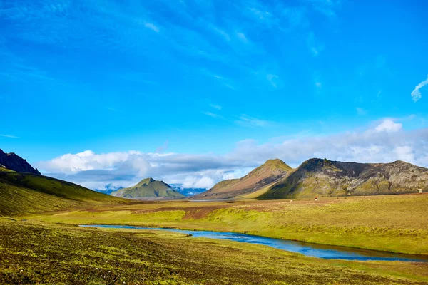 Vandring på Island — Stockfoto