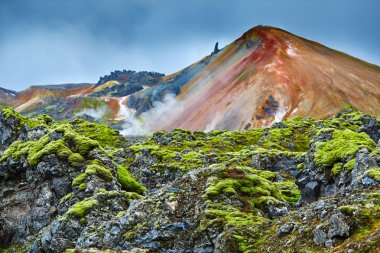 Vadisi Milli Parkı Landmannalaugar, İzlanda