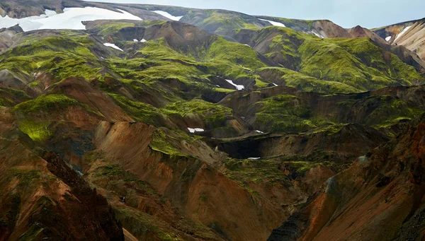 Nationaal Park Valley Landmannalaugar, IJsland — Stockfoto