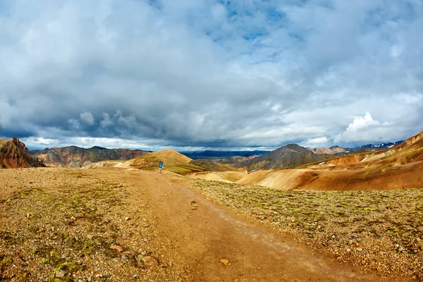 Park Narodowy doliny Landmannalaugar, Islandia — Zdjęcie stockowe