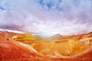 Vadisi Milli Parkı Landmannalaugar, İzlanda