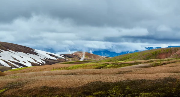 谷国家公园 Landmannalaugar，冰岛 — 图库照片