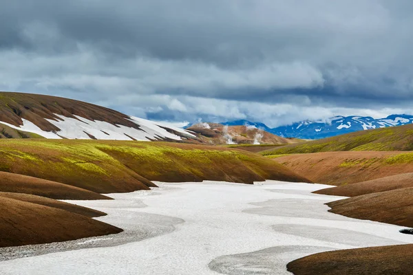 Valley National Park Landmannalaugar, Islândia — Fotografia de Stock