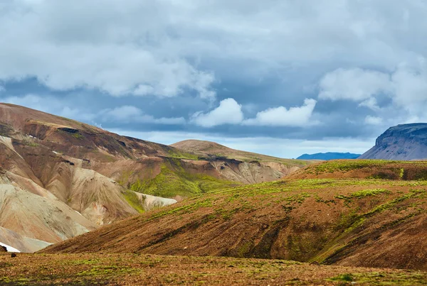 Valley National Park Landmannalaugar, Islanda — Foto Stock