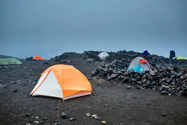 Camping a stany na Islandu — Stock fotografie