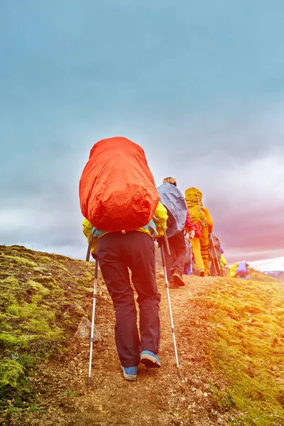 登山的人 — 图库照片