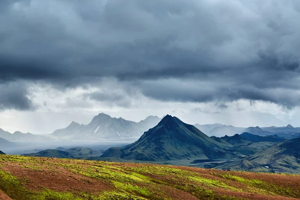 Trekking v Islandu — Stock fotografie