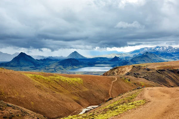 アイスランドのトレッキング — ストック写真