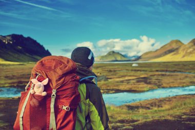 İzlanda da trekking