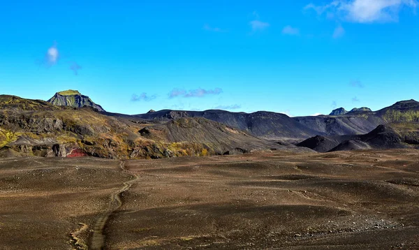 Trekking v Islandu — Stock fotografie