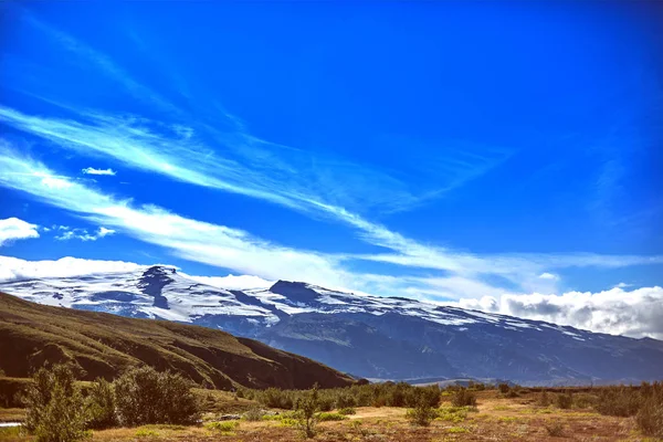 İzlanda da trekking — Stok fotoğraf