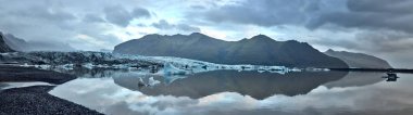 İzlanda'daki buzul Lagoon