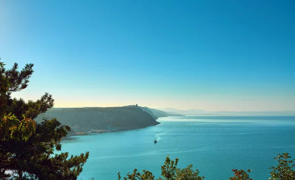 The mountainous coast of the Adriatic Sea — Stock Photo, Image