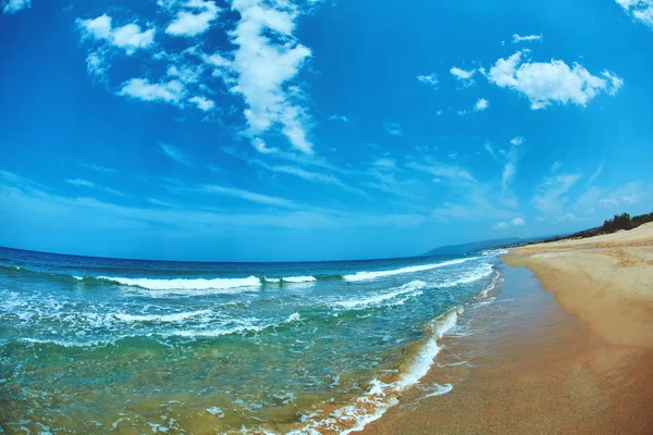 Sunny Beach på Kreta – stockfoto