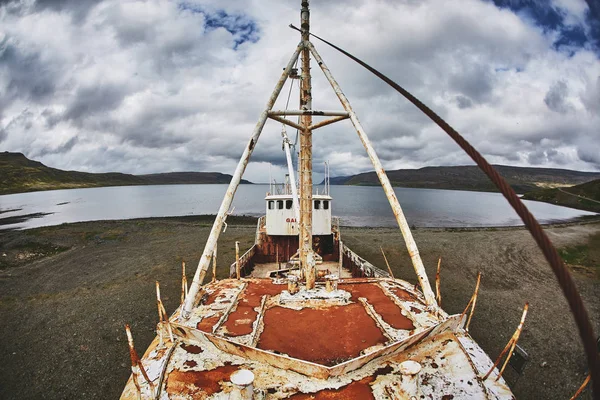 İzlanda'daki Gardar Ba 64 gemi enkazı