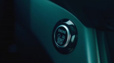 Araba motoru Başlat düğmesini