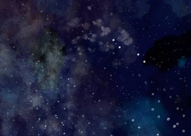 Beyaz yıldız ilüstrasyonlu soyut alan arkaplanı