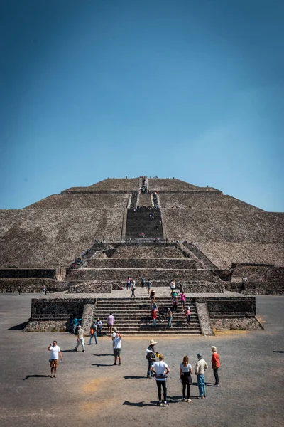City Teotihuacan Aztec Civilization — Stock Photo, Image