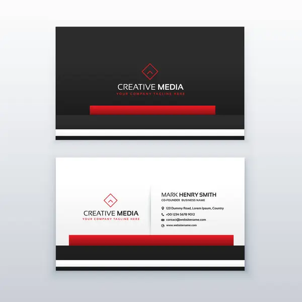 Modern professional Business Card  Template