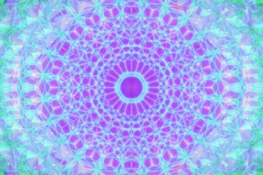 Mor / kırmızı renkli parlak desenli soyut arkaplan, nesnenin kristalleşmesinin etkisiyle minimalist doku, parıltılı kristal. Canlandırma.