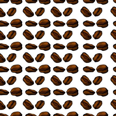 Kusursuz desen. Kaotik bir şekilde düzenlenmiş aromatik kahve çekirdekleri. Uyumlu bir şekilde düzenlenmiş ve keyif öneriliyor. Belki de mutfağın, kahvecinin, mağazanın, ürün tasarımının iç tasarımında kullanılmıştır..