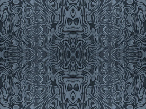 Minimalistischer Abstrakter Hintergrund Schlangenhaut Grau Silberne Tiergesichter Masken Kaleidoskop Psychologietest — Stockfoto