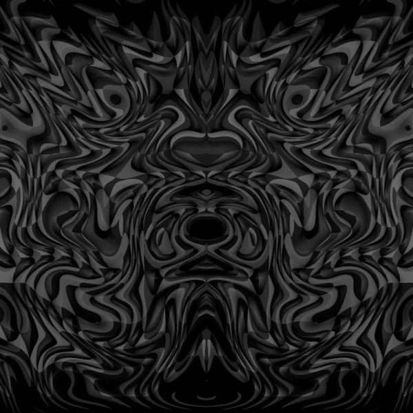 Minimalistischer Abstrakter Hintergrund Grau Silberne Tiergesichter Masken Kaleidoskop Für Karten — Stockfoto