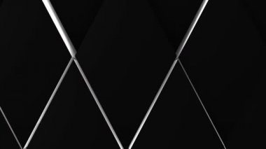 Ekran hacim dalgasının yüzeyinde bir sürü siyah eşkenar dörtgen var. Ağır çekimde birbirine bitişik hareket gibi.