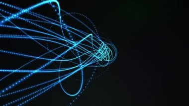 parlayan dalgalı satırlar soyut arkaplan