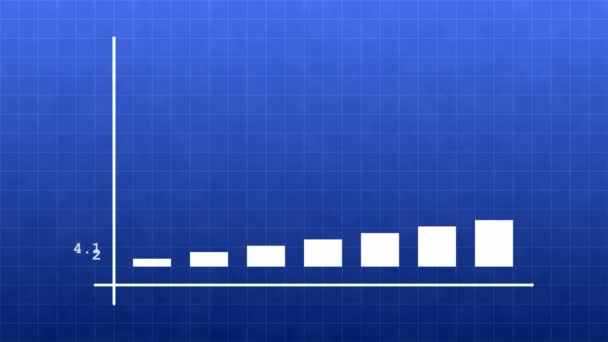 Video Graph Chart Diagram — Stock Video