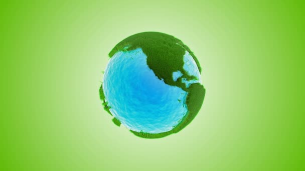 herbe verte terre avec eau réchauffement climatique 