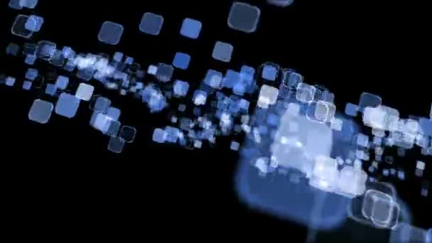 fond lumineux avec boucle carrée  