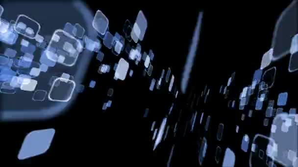 fond lumineux avec boucle carrée  