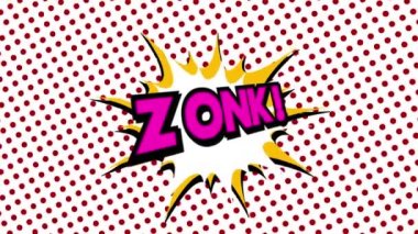 Çizgi roman animasyonundaki konuşma balonunda hangi sözcük yeşil ekrandaki çizgi film animasyonudur? 