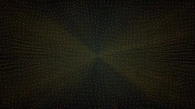 soyut bilgisayar üretilmiş geometrik animasyon şekillendirmesi noktalardan ve çizgilerden şekillendirilmiş gelecek şekil animasyonunun soyut animasyonu ağ ya da sunum için 