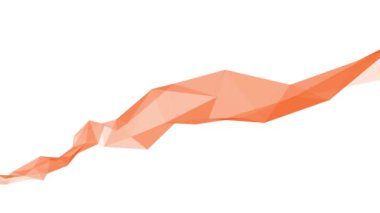 Kaotik yavaş hareket eden nokta ve çizgilerden soyut geometrik bileşim