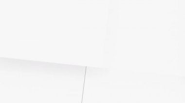 soyut çokgen geometrik yüzey ışığı parlak temiz minimal çokgen ızgara desen rastgele hareket arkaplan kanvası saf duvar mimarisi beyaz