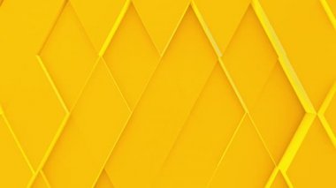 soyut çokgen geometrik yüzey minimal çokgen şablon elmas formunda elementler rastgele hareket arkaplanı tasarım alanı ile saf mimari duvarda 