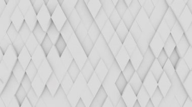 soyut çokgen geometrik yüzey minimal çokgen ızgara şablonu bazı renk elementleri ile beyaz tasarım alanı ile saf mimari duvarda rastgele hareket arkaplanı
