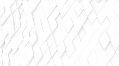 soyut çokgen geometrik yüzey minimal çokgen ızgara şablonu bazı renk elementleri ile beyaz tasarım alanı ile saf mimari duvarda rastgele hareket arkaplanı