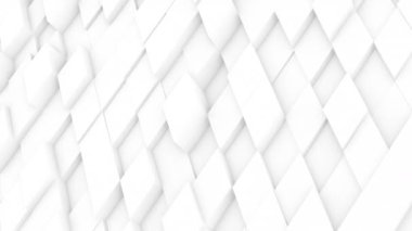 soyut çokgen geometrik yüzey minimal çokgen ızgara şablonu bazı renk elementleri ile beyaz tasarım alanı ile saf mimari duvarda rastgele hareket arkaplanı