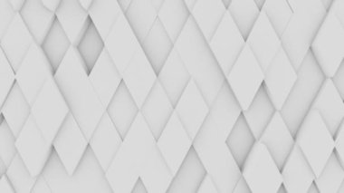 soyut çokgen geometrik yüzey minimal çokgen ızgara şablonu bazı renk elementleri ile beyaz tasarım alanı ile saf mimari duvarda rastgele hareket arkaplanı