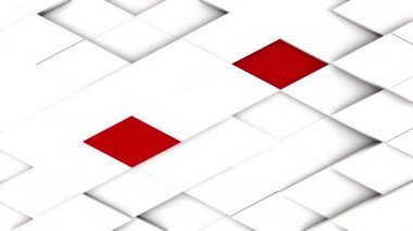 soyut çokgen geometrik yüzey beyaz asgari çokgen ızgara şablonu beyaz tasarım alanı olan saf mimari duvarda rastgele dalgalanan hareket arkaplan tuval 