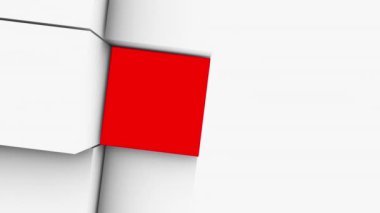 soyut çokgen geometrik yüzey beyaz asgari çokgen ızgara şablonu beyaz tasarım alanı olan saf mimari duvarda rastgele dalgalanan hareket arkaplan tuval 