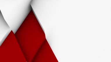 soyut çokgen geometrik yüzey beyaz asgari çokgen ızgara şablonu beyaz tasarım alanı olan saf mimari duvarda rastgele dalgalanan hareket arkaplan tuval 