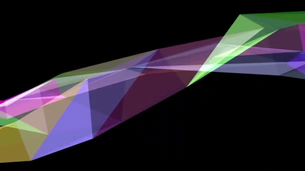 composition géométrique abstraite de la surface chaotique lente des triangles et des lignes 