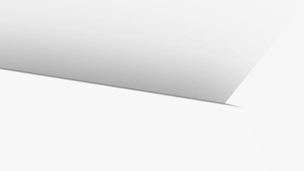 Surface Abstraite Polygonale Géométrique Lumière Vive Propre Minimum Polygonale Quadrillage — Video