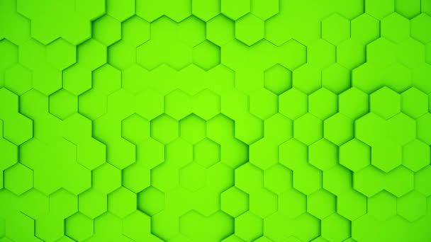 Abstract Polygonal Geometric Surface Minimal Polygonal Grid Pattern Diamond Form — Stock Video