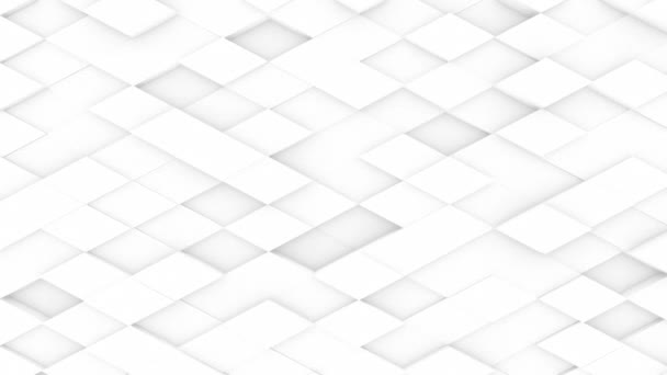 Abstraktní Polygonální Geometrický Povrch Minimální Polygonální Mřížka Vzor Některými Barevnými — Stock video