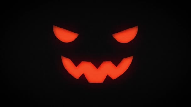 Анимация Праздничного Хэллоуина — стоковое видео